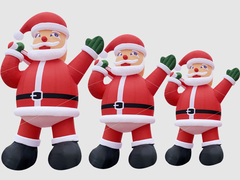 Grande Santa Claus For Decoration gonfiabile