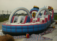Grande parco di divertimenti all'aperto della città di divertimento con la tela cerata del PVC da 0,55 millimetri