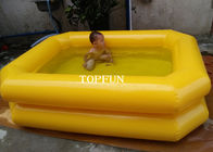 Tela cerata gonfiabile del PVC della doppia dei tubi 0.65m alta piscina dei bambini