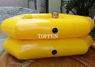 Tela cerata gonfiabile del PVC della doppia dei tubi 0.65m alta piscina dei bambini