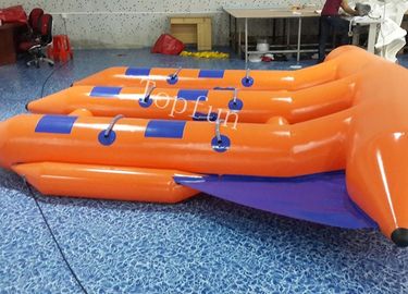 Barche gonfiabili della pesca con la mosca della tela cerata del PVC di PLATONE 0.9mm che pilotano manta per il jet ski