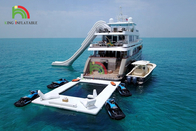 Stagni quadrati portatili dell'yacht della famiglia gonfiabile delle piscine per i laghi ed i mari