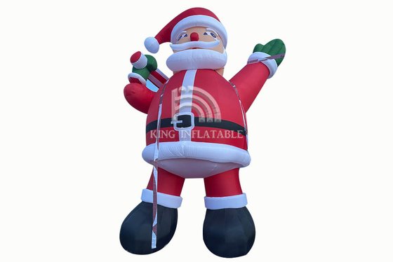 Decorazioni gonfiabili giganti di Santa Claus Suitable Christmas Inflatable Cartoon