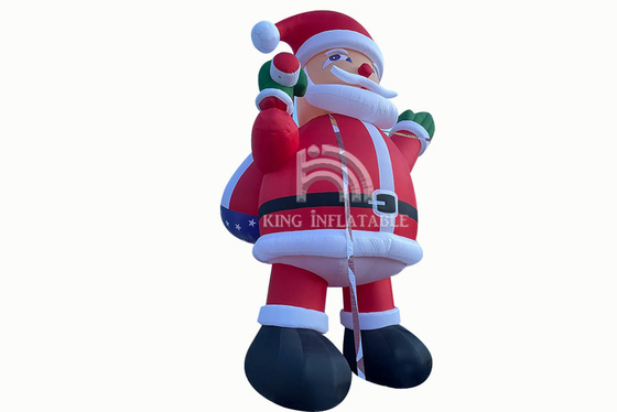 Decorazioni gonfiabili giganti di Santa Claus Suitable Christmas Inflatable Cartoon