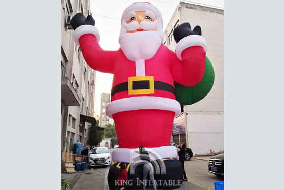 Esplosione Santa Claus di Ft/10m Inflatable Santa Outdoor Inflatable Christmas Decoration del gigante 33