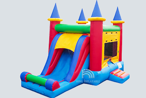 Bambini commerciali combinati del castello gonfiabile dei buttafuori che saltano la Camera rimbalzante del castello per il partito