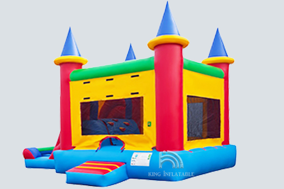 Bambini commerciali combinati del castello gonfiabile dei buttafuori che saltano la Camera rimbalzante del castello per il partito