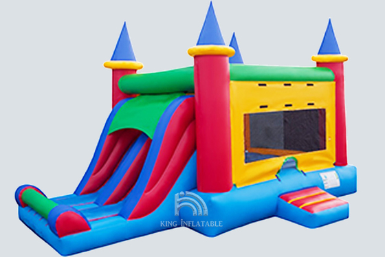 Bambini commerciali combinati del castello gonfiabile dei buttafuori che saltano la Camera rimbalzante del castello per il partito