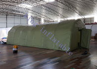 Certificazione gonfiabile militare 40m X 10m del CE della tenda di evento della tela cerata verde del PVC X 6m