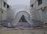 tenda gonfiabile trasparente combinata della cupola del diametro di 8m per il partito/mostra