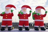 Gonfiabile gigante di Babbo Natale Decorazione natalizia Blow Up Babbo Natale gonfiabili