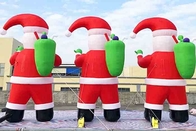 Gonfiabile gigante di Babbo Natale Decorazione natalizia Blow Up Babbo Natale gonfiabili