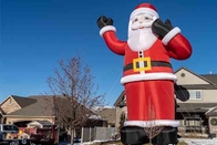 Gonfiabile Babbo Natale Gonfiabile Gigante Decorazioni Natalizie Gonfiabili Babbo Natale