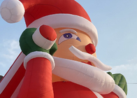 Babbo Natale Gonfiabile Gigante All'aperto Con Ventilatore Per Decorazioni Natalizie