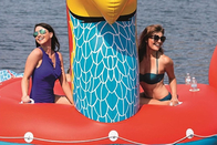 Gigante 6 persone gonfiabile pappagallo piscina galleggiante 4,8 m di lunghezza x 4 m di larghezza x 2 m di altezza giocattolo da nuoto