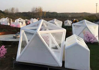 Hotel di campeggio di esplosione di sogni a occhi aperti trasparenti gonfiabili all'aperto della tenda