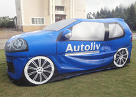 Automobile gonfiabile del PVC che annuncia il modello difficile dell'automobile 3D di esplosione di arresto di velocità