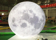Pallone di pubblicità gonfiabile gigante di Large Planets Globe del modello della luna principale per la decorazione