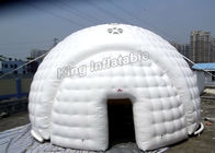 Tenda gonfiabile bianca resistente al fuoco di evento, tenda gonfiabile della cupola per gli eventi di manifestazione di progetto