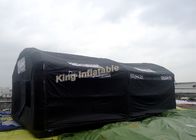 Stampa gonfiabile locativa di campeggio della tenda HD Digital del PVC con il nylon rivestito nero del PVC