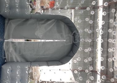 Tenda gonfiabile trasparente locativa all'aperto della bolla della tenda del cubo con i doppi strati