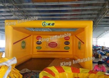 Giochi gonfiabili all'aperto o dell'interno gialli di sport della zucca ermetici per gli adulti