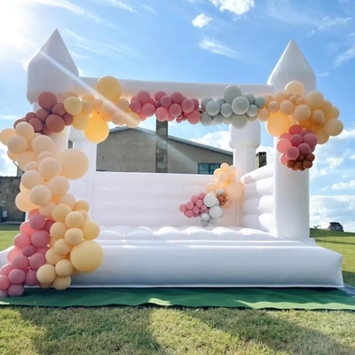 Bounce House per bambini Bounce House gonfiabile Castello salto per bambini Pastel Bounce House Bouncer gonfiabile per matrimoni