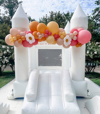 Bounce House per bambini Bounce House gonfiabile Castello salto per bambini Pastel Bounce House Bouncer gonfiabile per matrimoni