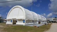Tenda gonfiabile bianca portabile all'aria aperta Tenda gonfiabile discoteca per eventi