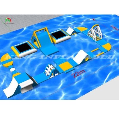 Giochi da parco acquatico gonfiabili Attrezzature per giochi da acqua pazzi