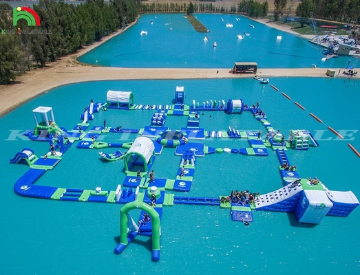 Parco acquatico gonfiabile Parco acquatico marino Parco giochi d'acqua galleggiante