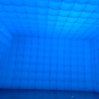 Illuminazione a LED a colori personalizzabili Tenda per club notturno mobile Blu Tenda gonfiabile cubo Tenda per feste Tenda per eventi