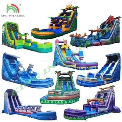 Scivolo d'acqua gonfiabile per bambini gonfiabile con piscina