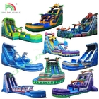 Fabbrica Slide d'acqua personalizzato gonfiabile Commerciale bambini Noleggio Evento Slide d'acqua gonfiabili per piscina