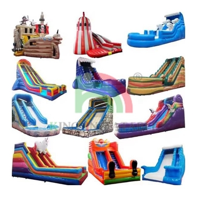 18ft Tropical Fiesta Breeze Scivoli Acquatici Commerciali Scivoli Infiammabili per Bambini Adulti
