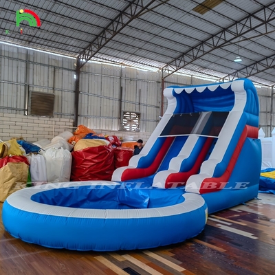Commerciale gonfiabile scivolo d'acqua Jumper Bounce House Castello scivolo d'acqua piscina
