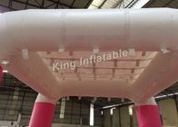 La pubblicità gonfiabile commerciale rosa dell'OEM ha dissigillato la dimensione gonfiabile 3*3m della tenda