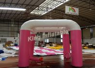 La pubblicità gonfiabile commerciale rosa dell'OEM ha dissigillato la dimensione gonfiabile 3*3m della tenda
