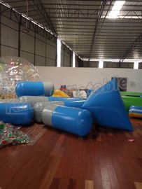 Giochi gonfiabili di sport di progettazione unica, paintball gonfiabile del bunker per i giochi di ostacolo