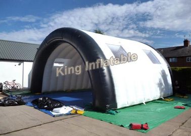 tunnel della tela cerata del PVC di bianco di 7*5m su misura per la tenda gonfiabile del prato inglese su misura fase
