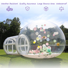 Tenda gonfiabile a bolla all' esterno Cupola di cristallo trasparente Tenda gonfiabile a bolla con palloncini per matrimonio