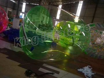 Palla di camminata dell'acqua gonfiabile senza piombo Colourful con la chiusura lampo durevole