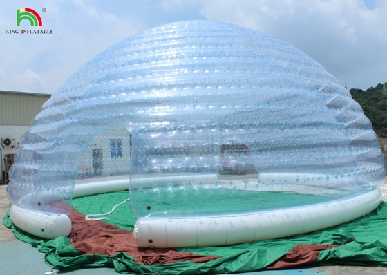 Tende da festa Lgloo trasparente impermeabile a misura Tende a cupola gonfiabile in vendita