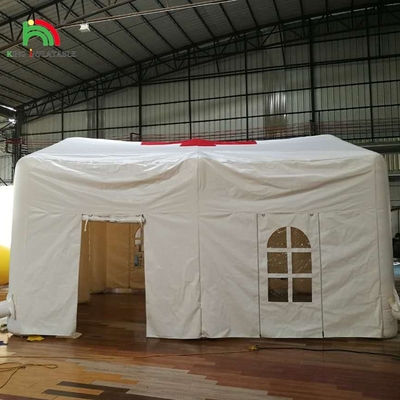 Bianco grande all'aperto Blow Up Festa di nozze luce a LED Campeggio Inflatabile Eventi all'aperto Tenda