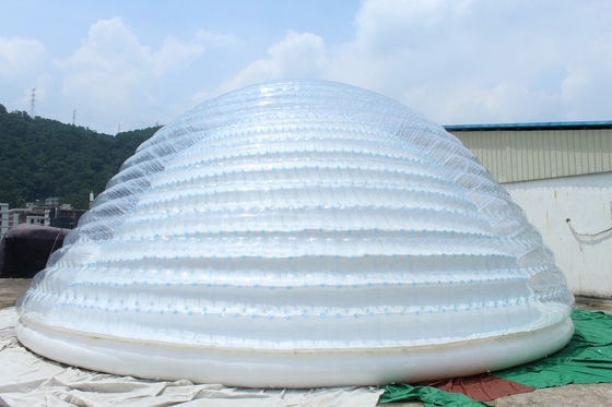 Grande tenda a cupola gonfiabile Igloo portatile all'aperto per feste di nozze Campeggio uso commerciale