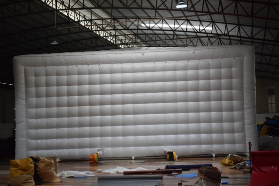 Tenda gonfiabile in pvc bianco per club notturno club notturno gonfiabile eventi di nozze festa cubo in vendita