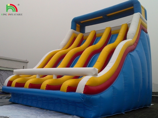 Slide idraulico gonfiabile bagnato di alta qualità Slide idraulico piscina con la migliore qualità di telone Plato