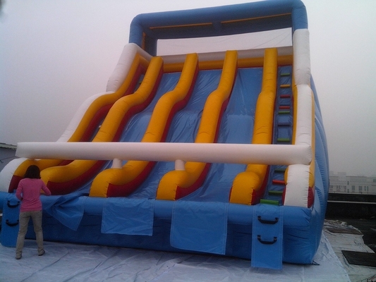 Slide idraulico gonfiabile bagnato di alta qualità Slide idraulico piscina con la migliore qualità di telone Plato