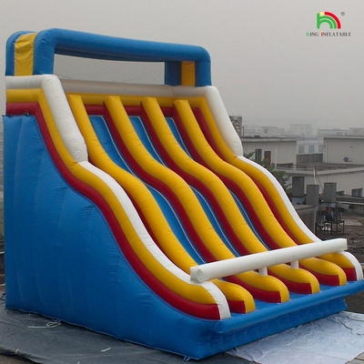 Slide idraulico gonfiabile bagnato di alta qualità Slide idraulico piscina con la migliore qualità di telone Plato