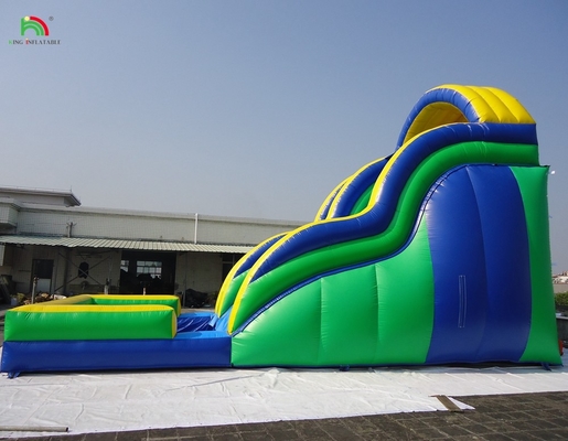 Casa gonfiabile commerciale con scivolo d'acqua castello di salto per bambini